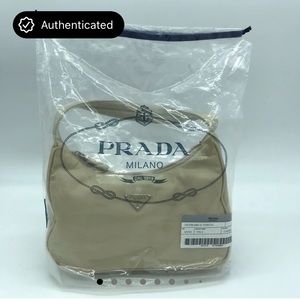 Vintage Deadstock Prada Nylon Hobo Bag